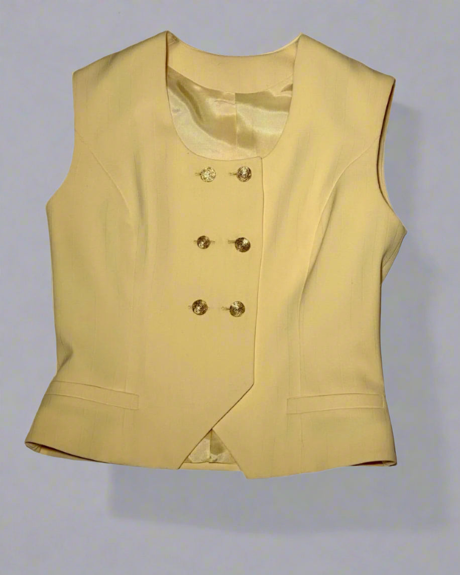 Butter Yellow Vest